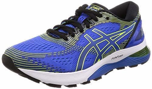 Moda Asics Gel-Nimbus 21, Zapatillas de Running para Hombre, Azul