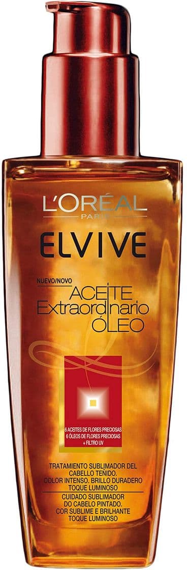 Product L 'Oréal Paris Elvive Aceite excepcional Tratamiento Nutriente