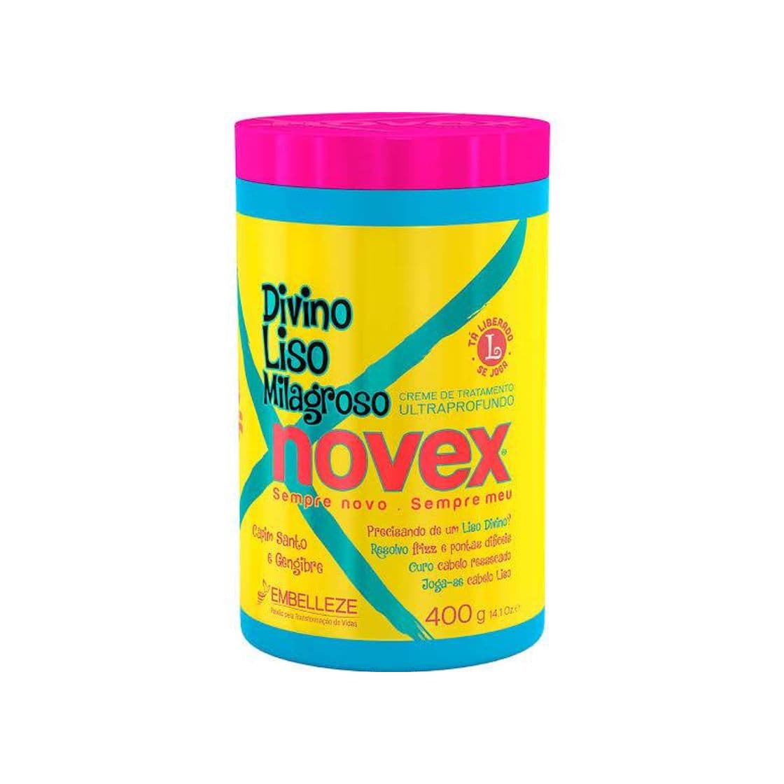 Product Creme de Tratamento Novex Divino Liso Milagroso