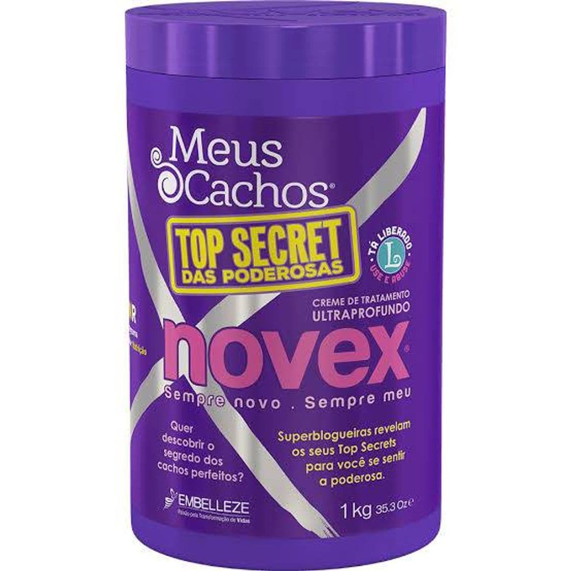 Product Creme de Tratamento Novex Meus Cachos Top Secret 