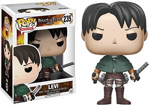 Juego Funko-14196 Levi Ackerman Figura de Vinilo, seria Attack on Titan, Multicolor