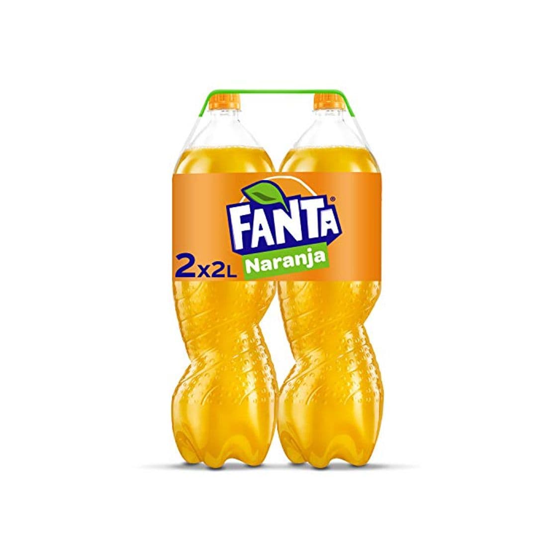 Product Fanta - Naranja, Refresco con gas, 2 l