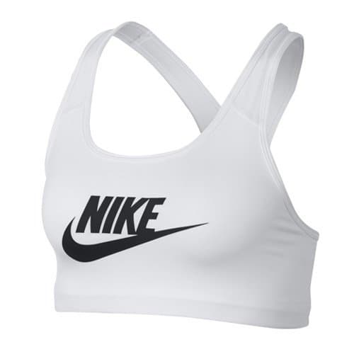 Product Nike Swoosh Futura Bra Sujetador Deportivo, Blanco