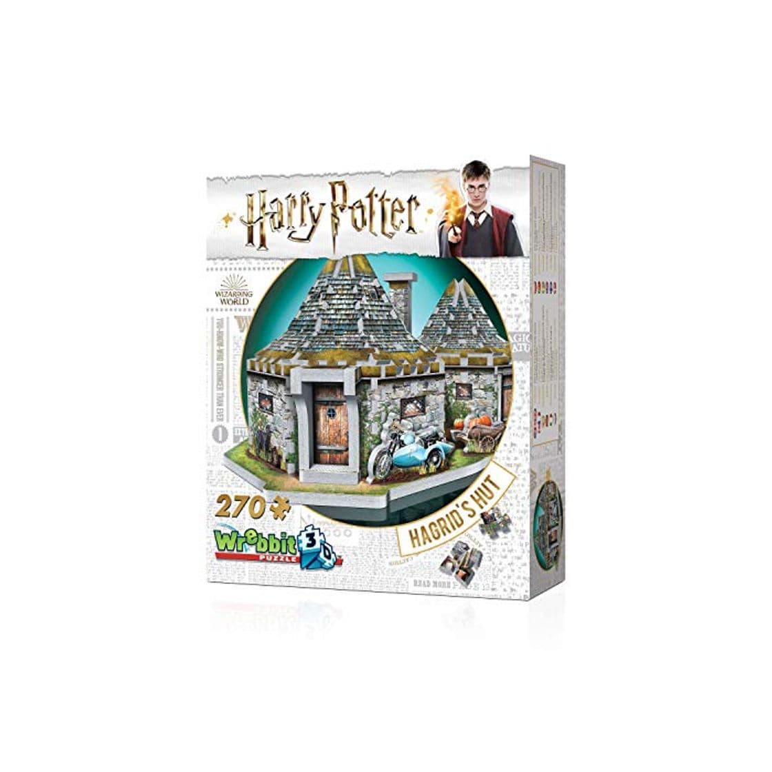 Producto Wrebbit Puzzle Puzzle 3D Hagrid's Hut