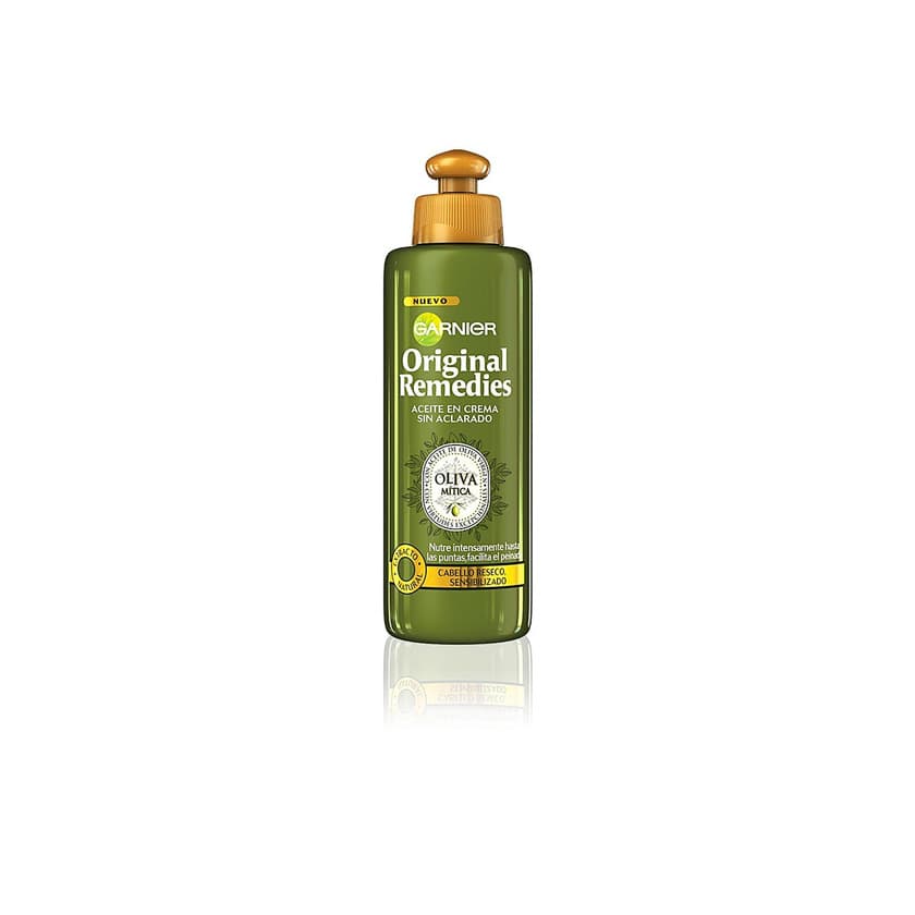 Producto Aceite en crema sin aclarado para el cabello 