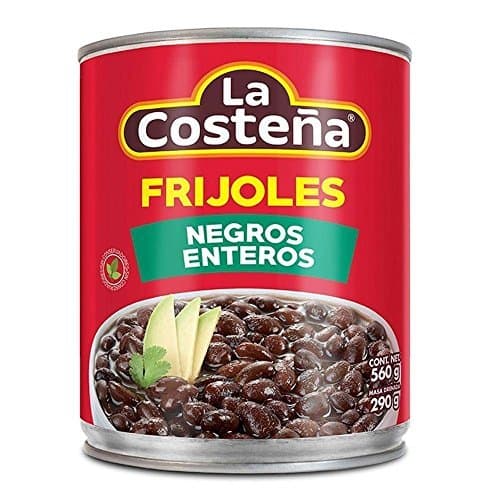 Place La Costeña Frijoles Negros Enteros 560gr lata