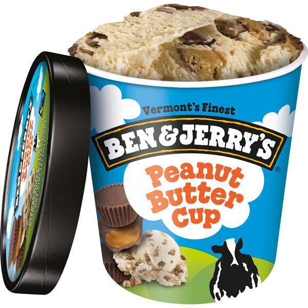 Fashion BEN & JERRY'S peanut butter cup helado de chocolate y crema de ...