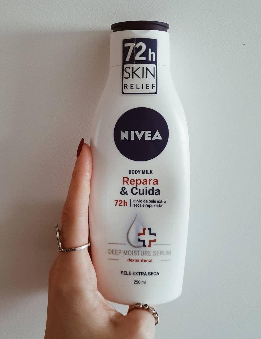 Product Nivea Body Milk Skin Relief 72h