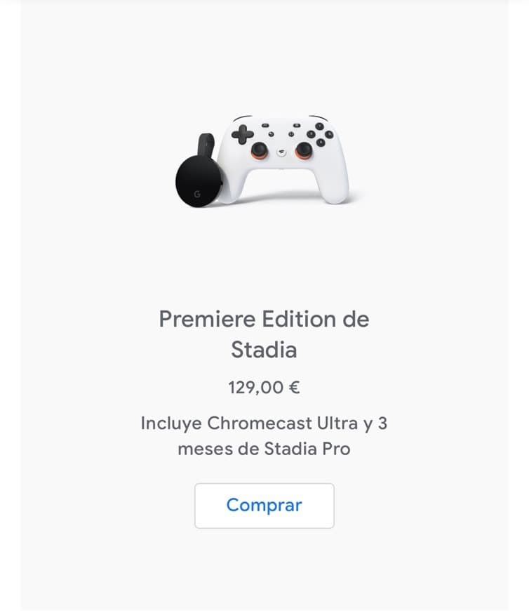 Product Google Stadia