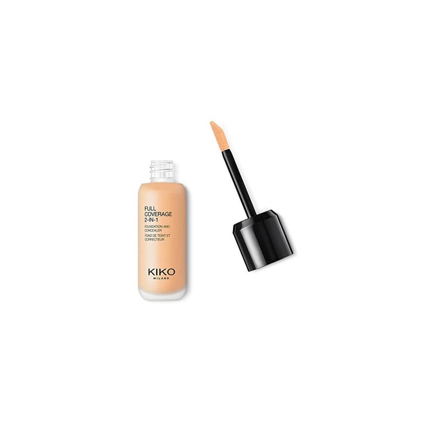 Beauty KIKO Milano Cobertura completa 2 en 1 base y corrector maquillaje 25