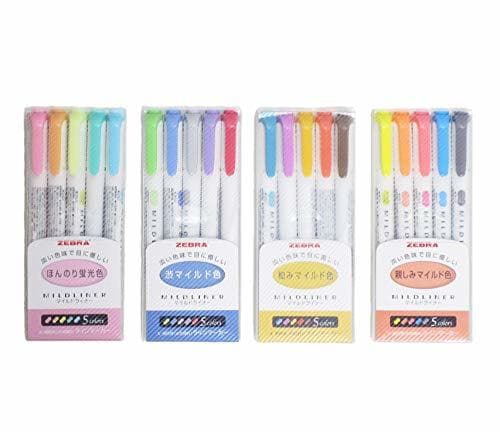 Producto Zebra Mildliner - Juego de rotuladores