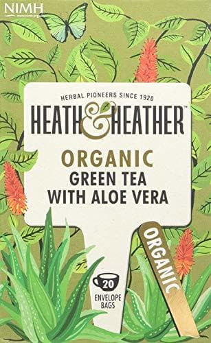 Lugar Heath & Heather Té Verde Orgánico y Aloe Vera 20 Bolsas