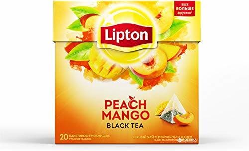 Lugar Lipton Té Mango y Melocotón - 20 Pirámides