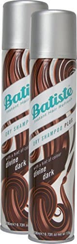 Beauty Batiste seco Champú Dry Divine Dark con un toque de color negras