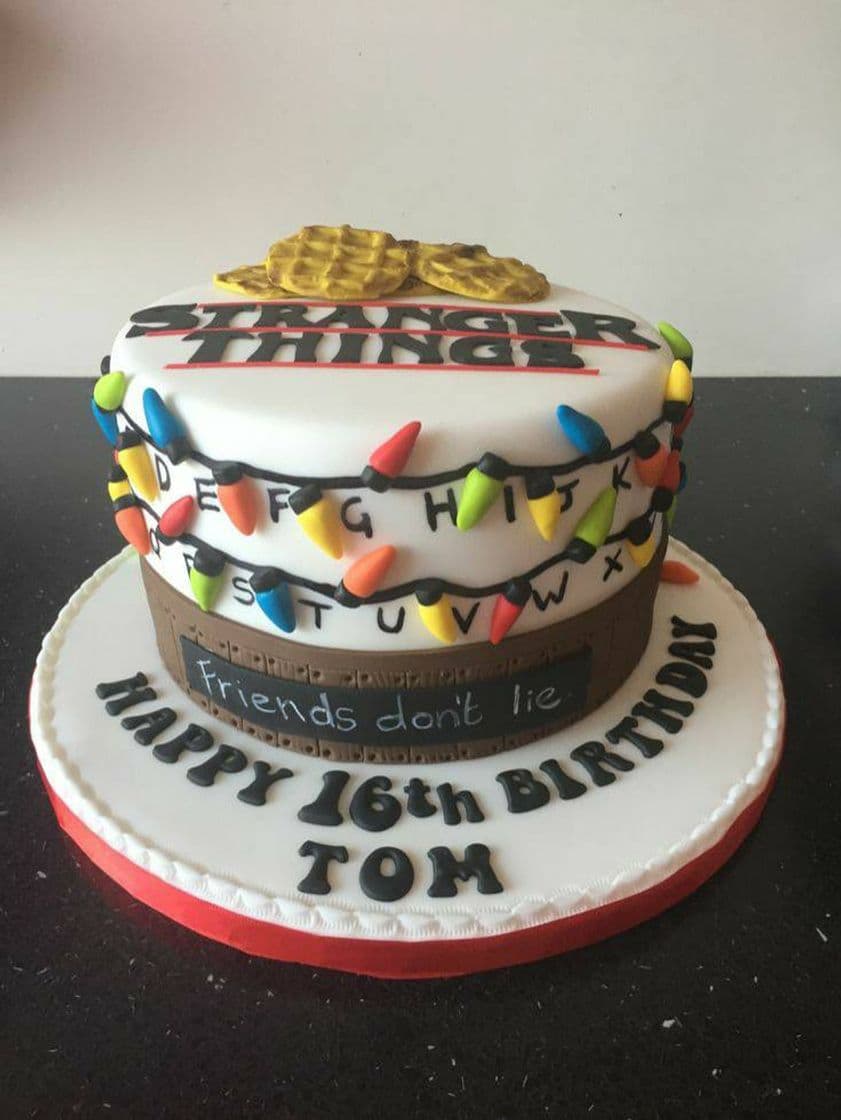 Fashion Stranger Things Thematic Cake