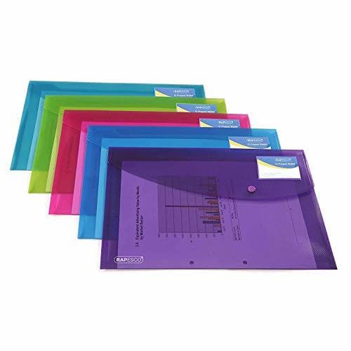 Producto Rapesco documentos - Carpeta portafolios A4+ con soporte para tarjeta