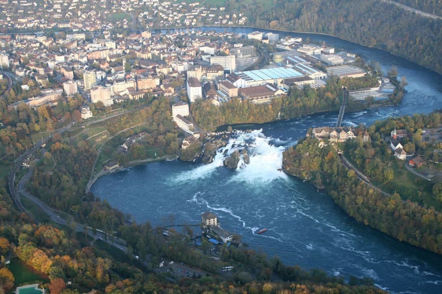 Lugar Rhine Falls