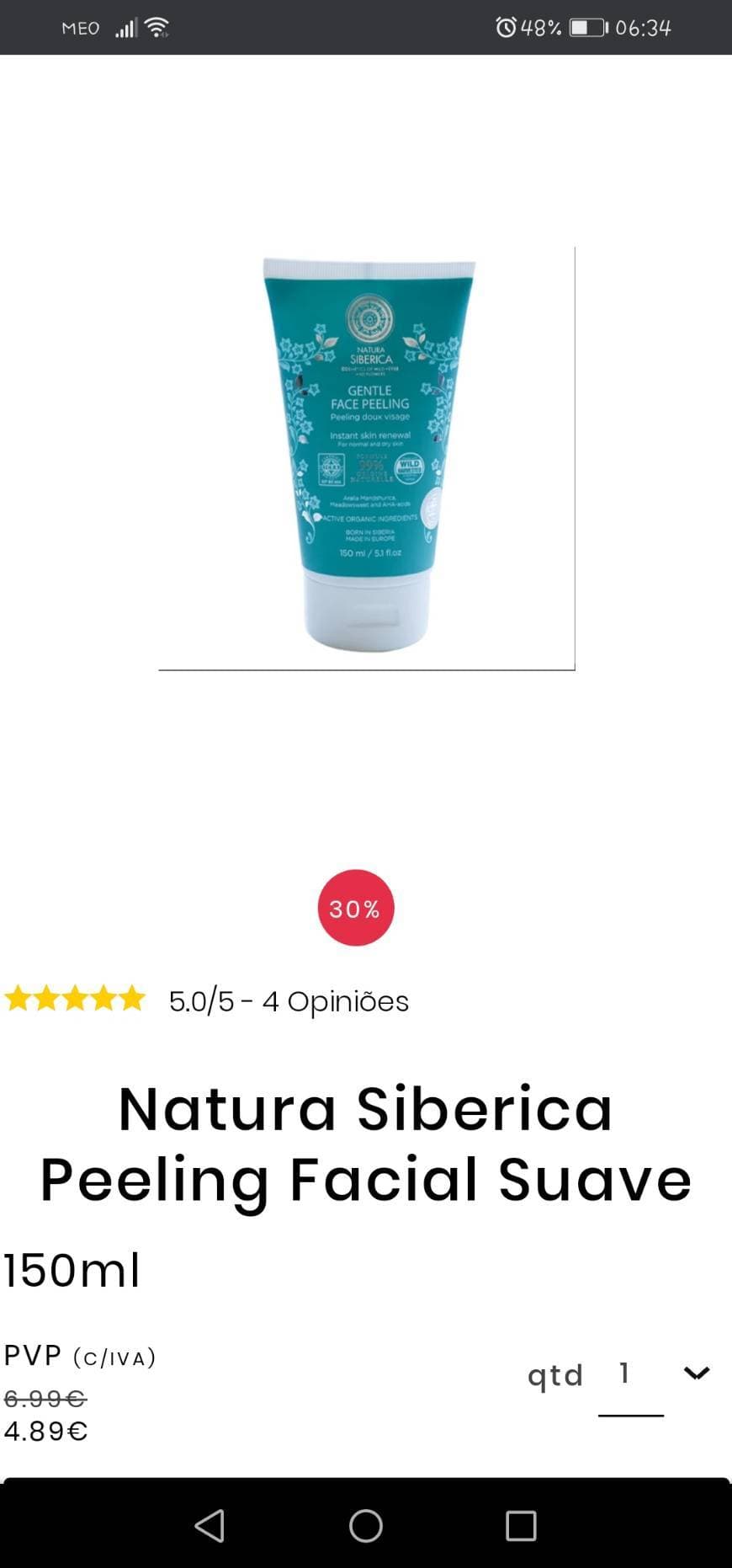 Belleza Natura Siberica Champú para Cuero Cabelludo Sensible Anticaspa