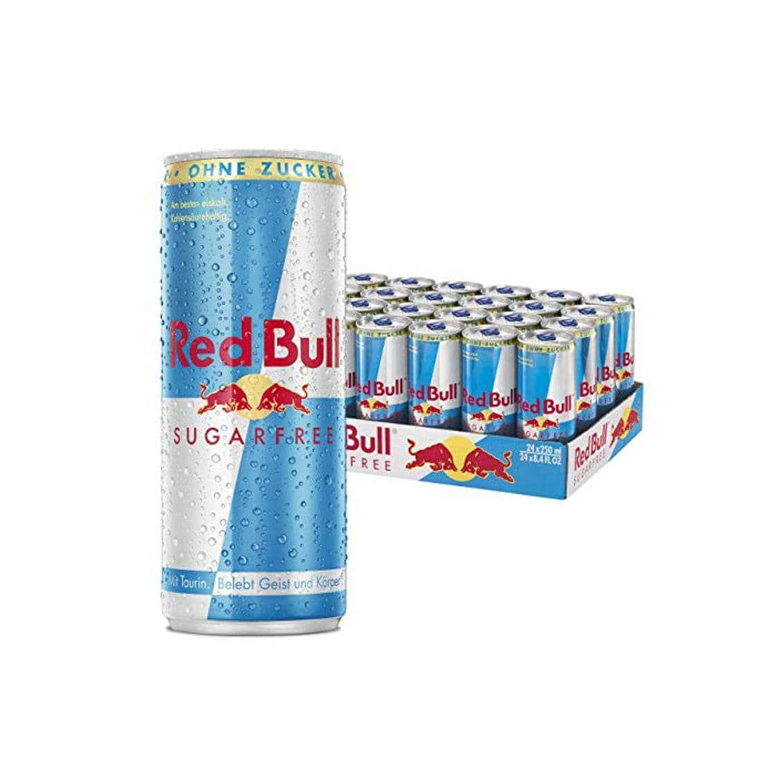 Product Red Bull sugarfree Energy Drink, 24 unidades, desechables