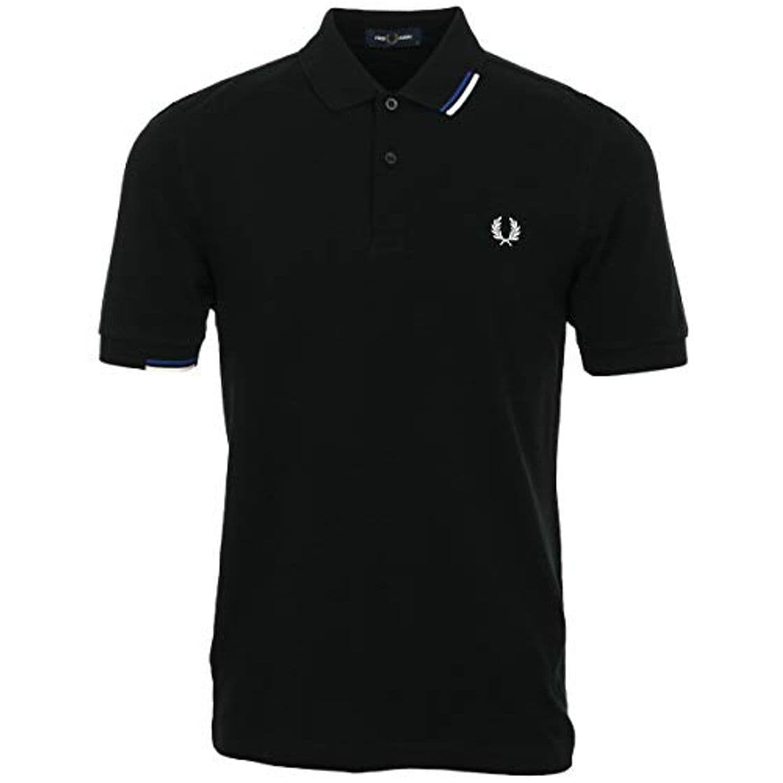 Product Fred Perry Asymmetric Tipped Polo Shirt, Negro