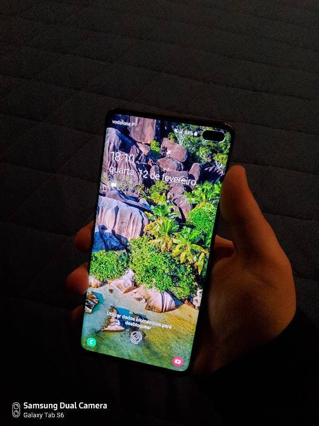 Electrónica Samsung Galaxy S10+ - Smartphone de 6.4" QHD+ Curved Dynamic AMOLED, 16