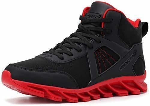 Moda BRONAX Zapatillas Hombres Deporte Running Zapatos para Correr Gimnasio High Top Sneakers