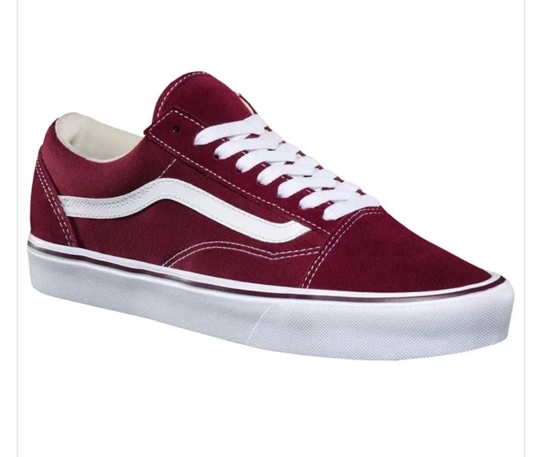 Moda Vans old skool vermelho