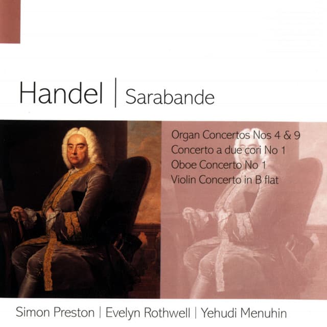 Music Handel / Orch. Hale: Keyboard Suite in D Minor, HWV 437: III. Sarabande