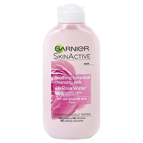 Belleza Garnier Naturals - Agua de rosas Leche Limpiadora Piel Sensible 200ml