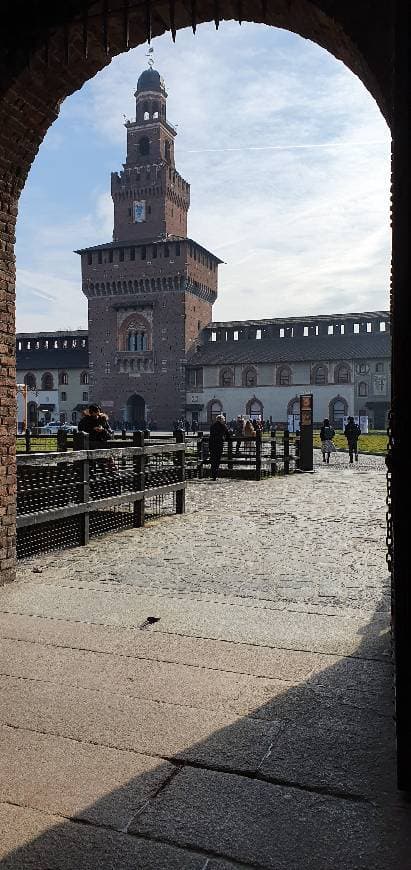 Lugar Castillo Sforzesco