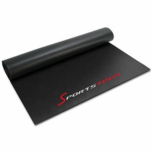 Producto Sportstech, Alfombra Fitness 4-6mm para máquina de Ejercicios o Bicicleta. Estera Gimnasio,Esterilla