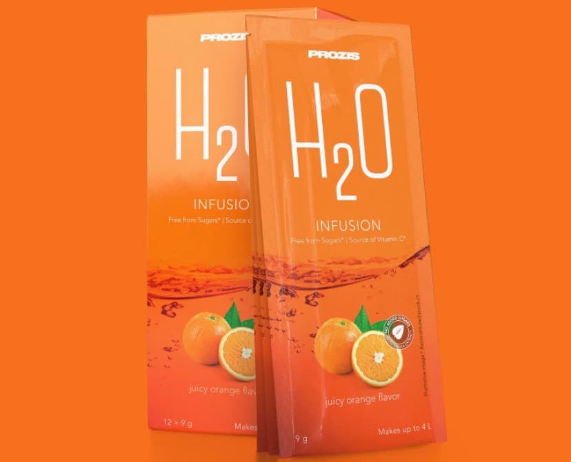 Producto H2O Infusion 9 g Sabor Laranja