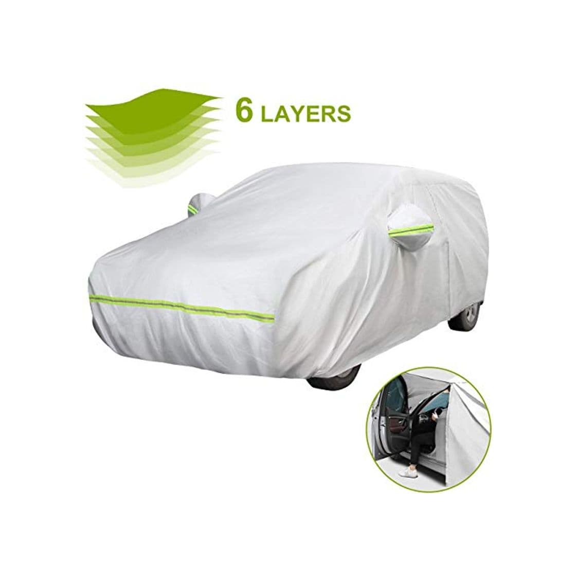 Producto Favoto Cubierta de Coche Impermeable Funda de Coche Exterior Oxford