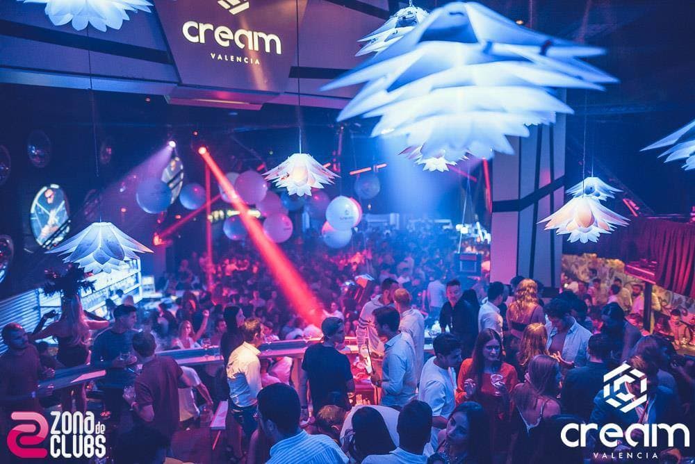 Lugar Discoteca Cream Valencia