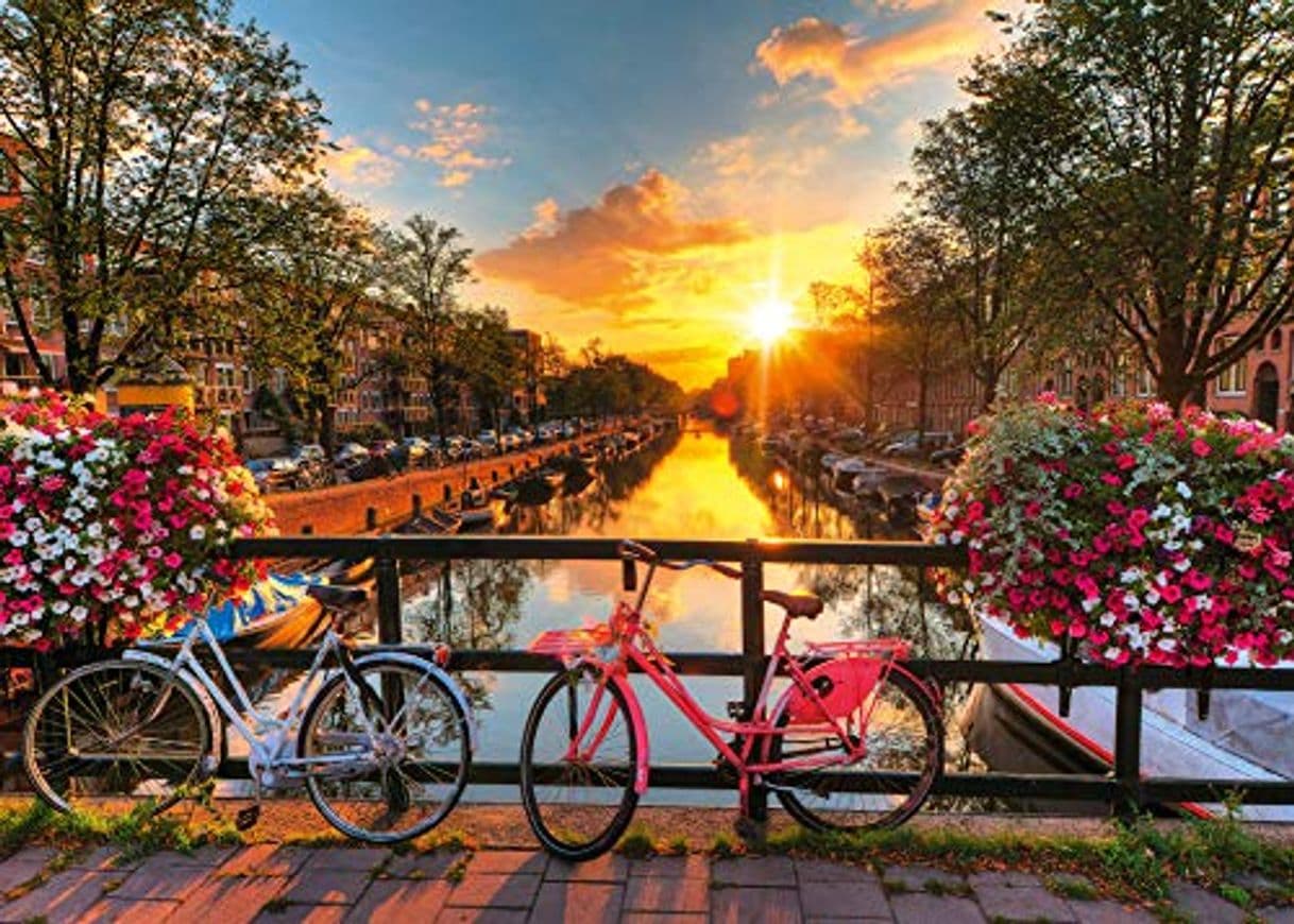 Product Ravensburger Bicicletas en Amsterdam - Puzzle Fotos y paisajes, Premium Puzzle con