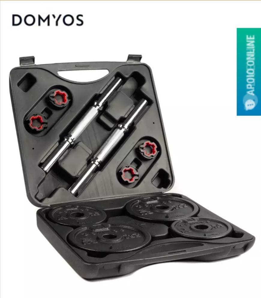 Producto Conjunto de Halteres de Musculação 20 kg DOMYOS