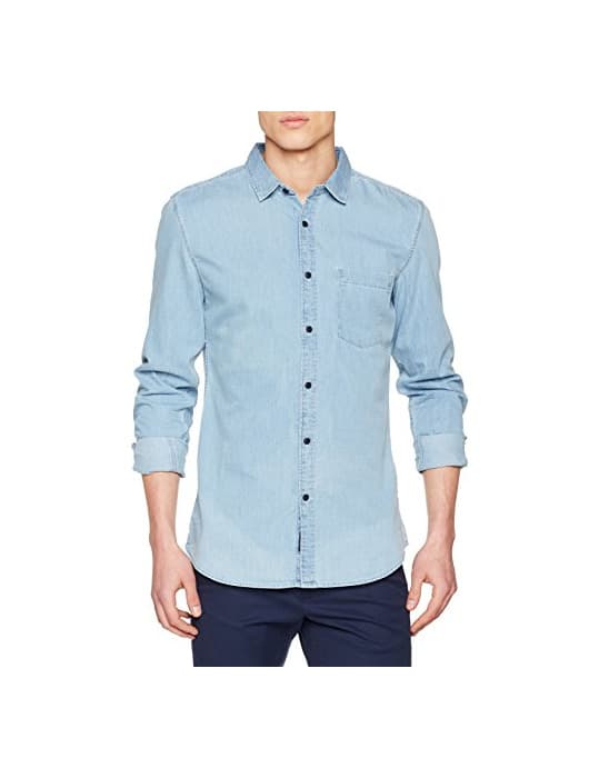 Product Tiffosi Ed Camisa Casual, Azul