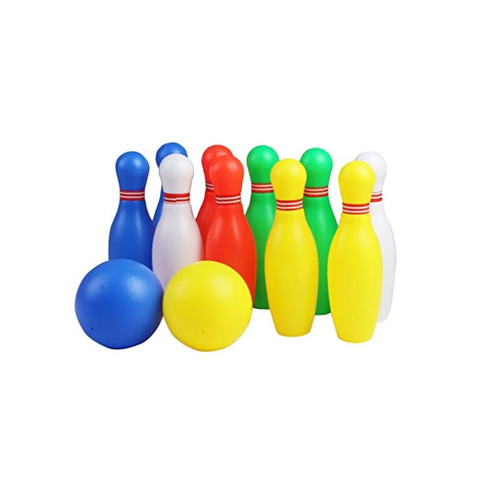 Product Juegos de Bolos Exterior Interior Juego de 12 Pcs Las Pinos de