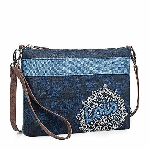 Product Lois - Bolso Bandolera de Mujer con Asa de Mano Adicional Pequeño