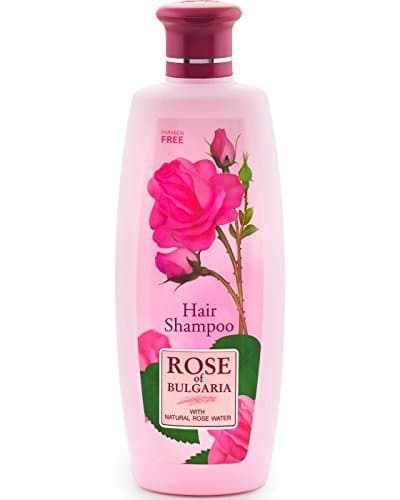 Place Shampoo rich with 100% Pure Natural Rose Water