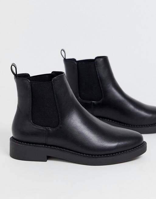 Producto ASOS DESIGN Auto chunky chelsea boots in black