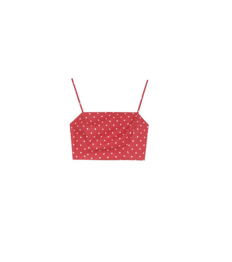 Producto Crop top topos