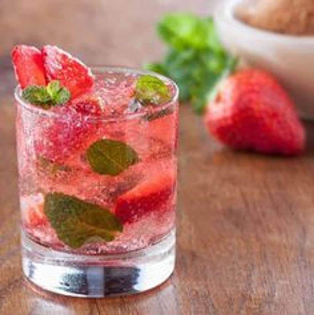 Fashion Receta de Mojito de Fresa Bajo en Calorías