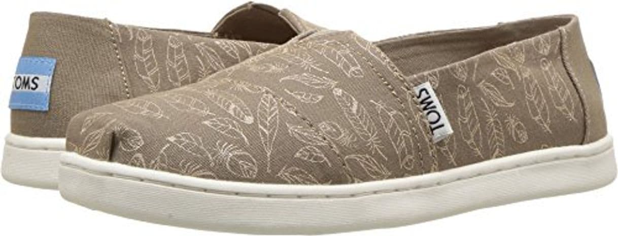 Product TOMS Zapato de plumas de hoja de Taupe des¨¦rtico Alpargata