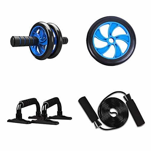 Product Novia 5-en-1 AB Roller Kit Abdominal Rueda de Prensa Pro con Push-up