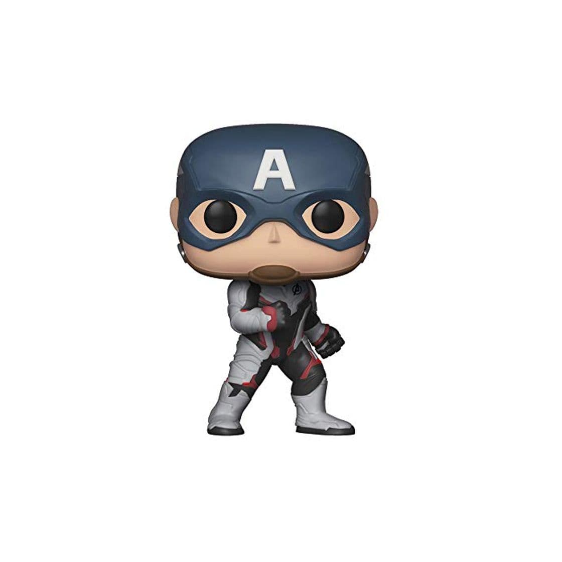 Juego Funko- Pop Bobble: Avengers Endgame: Captain America Marvel Capitán Collectible Figure, Multicolor,