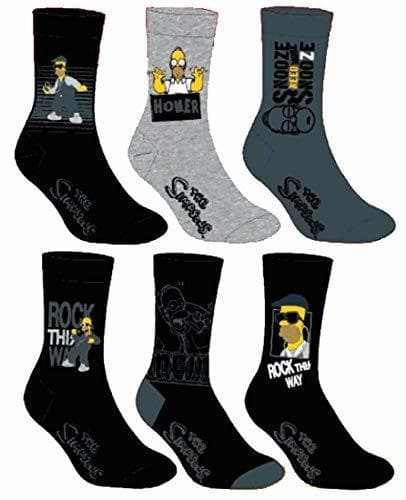 Moda Simpsons - Calcetines para hombre modelo Photo según arrivage