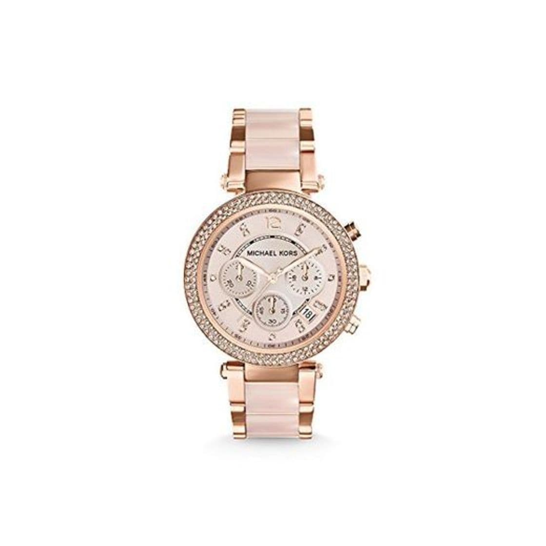 Fashion Michael Kors Reloj analogico para Mujer de Cuarzo con Correa en Acero