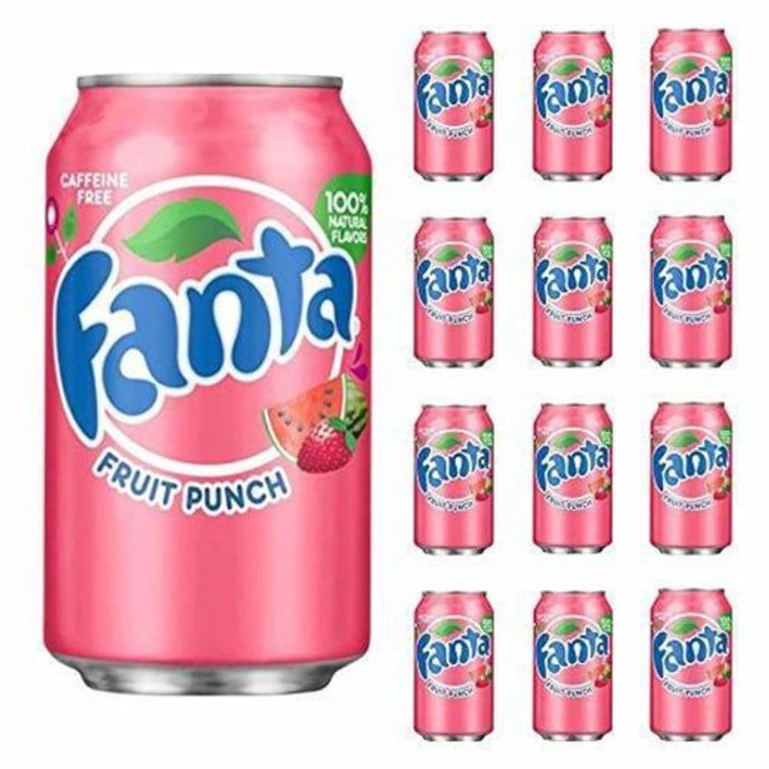 Product Fanta Refresco Carbonatado Sabor Sandía y Fresa