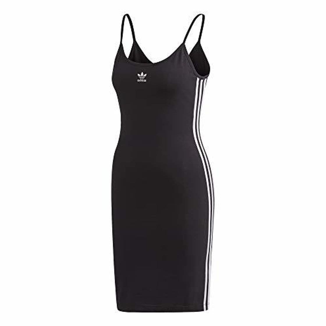 Lugar adidas Originals Spaghetti Strap Vestido, Mujer, Negro